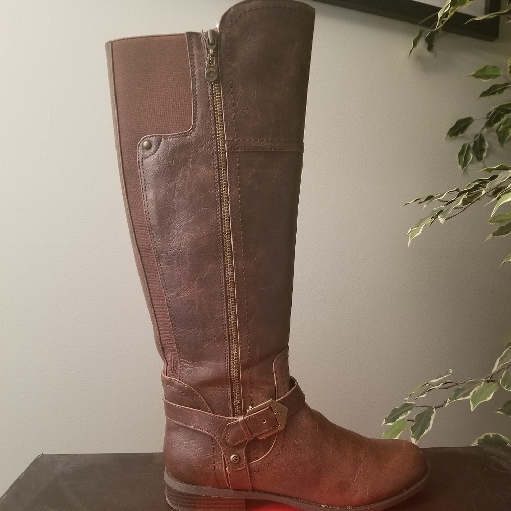 G by Guess riding boots.